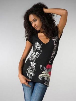 cheap Ed Hardy shirt(Women)-754